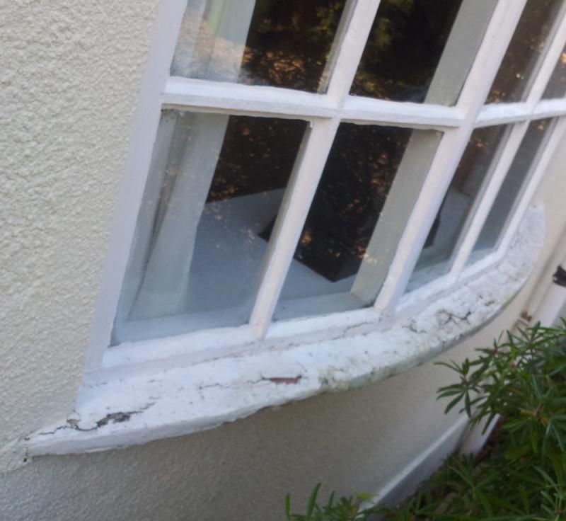 Rotten bow window sill DIYnot Forums