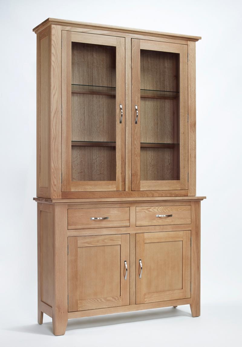 SHERWOOD OAK 2 DOOR 2 DRAWER SIDEBOARD AND TOP FUL