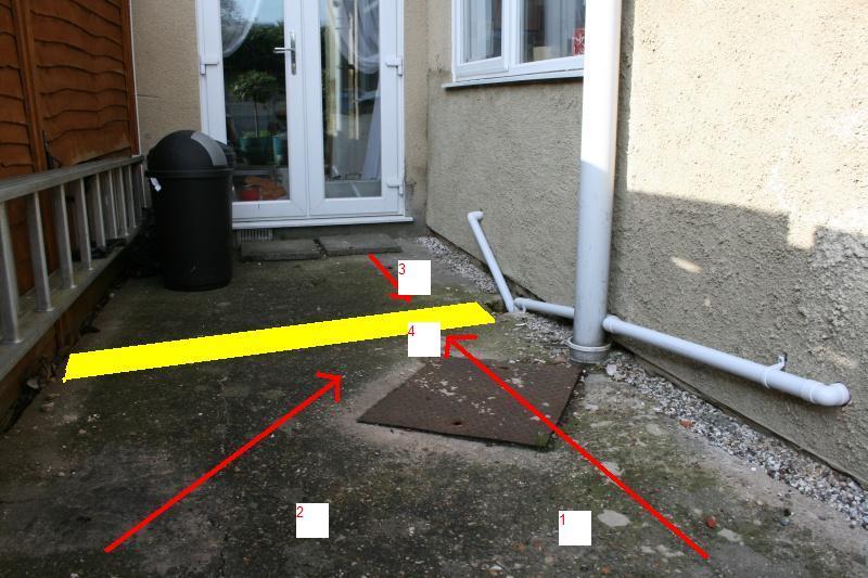 Side of house with slopes