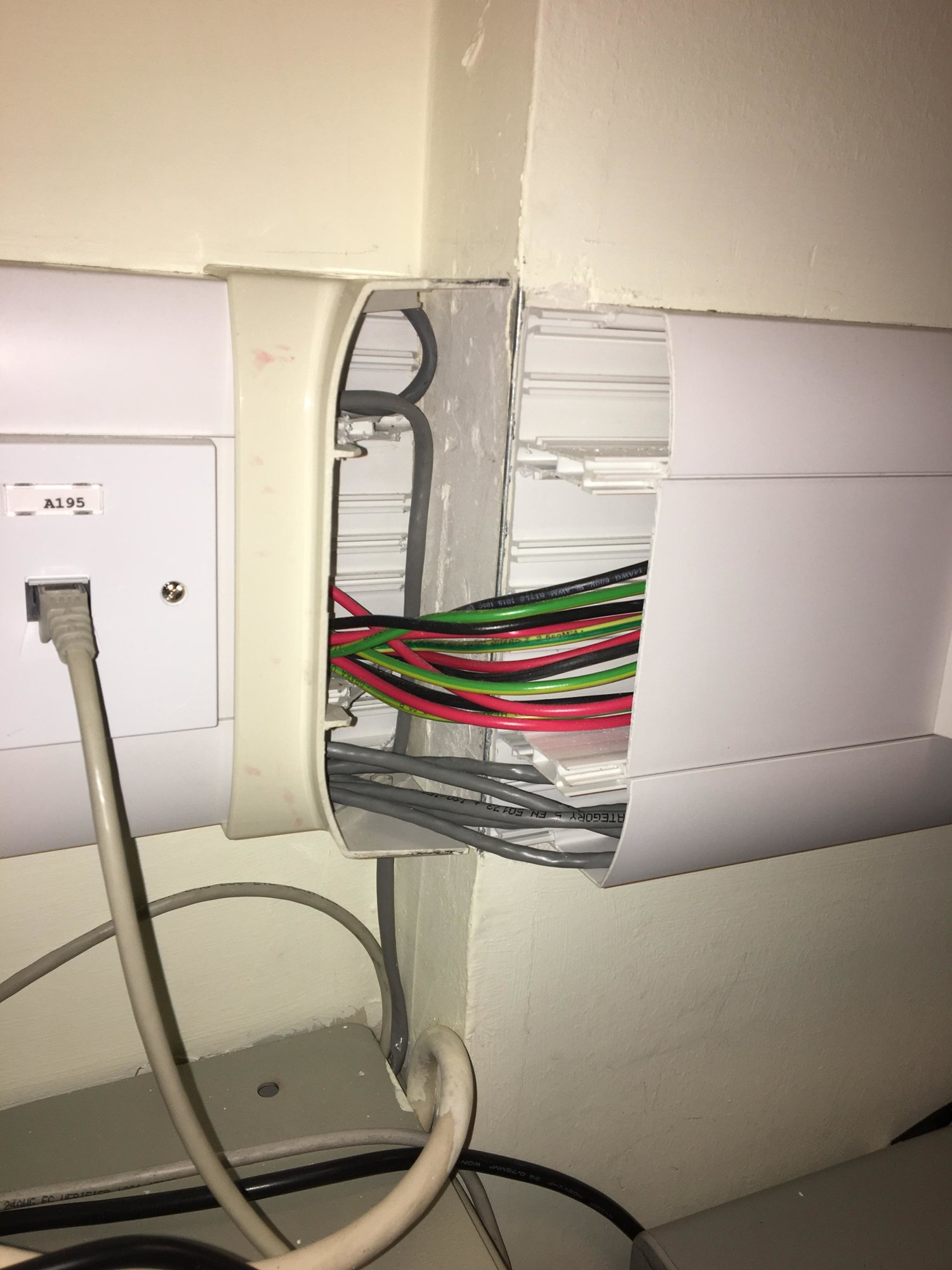 Singles in PVC Conduit.