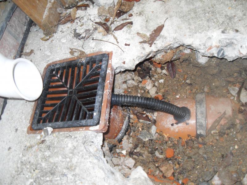 Soakaway, diy vacuum bypass