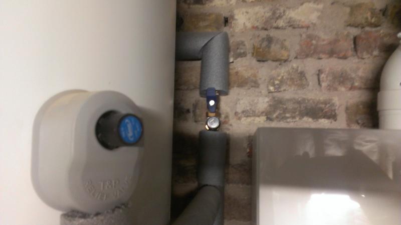 temp and pressure valve