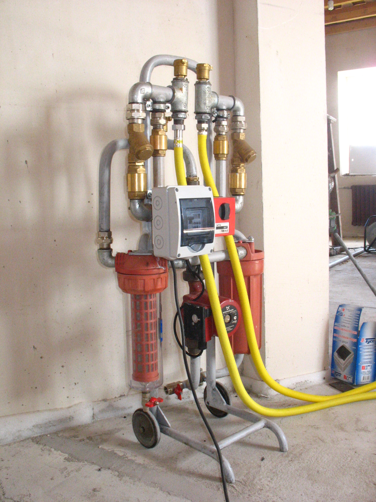 The heating system cleaner