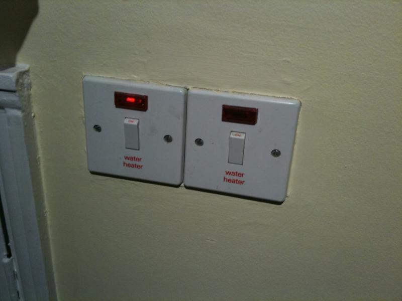 The switches downstairs