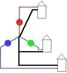 Three phase to single