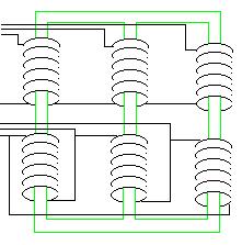 Three phase transformer