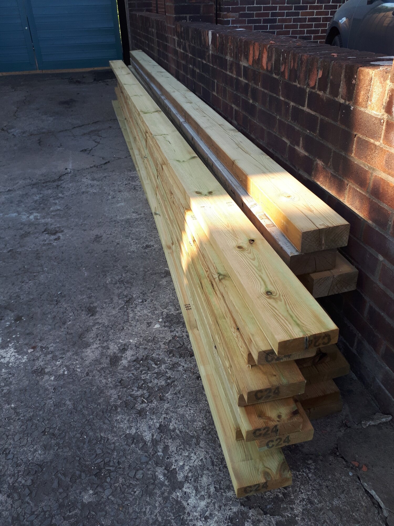 timber for floor frame