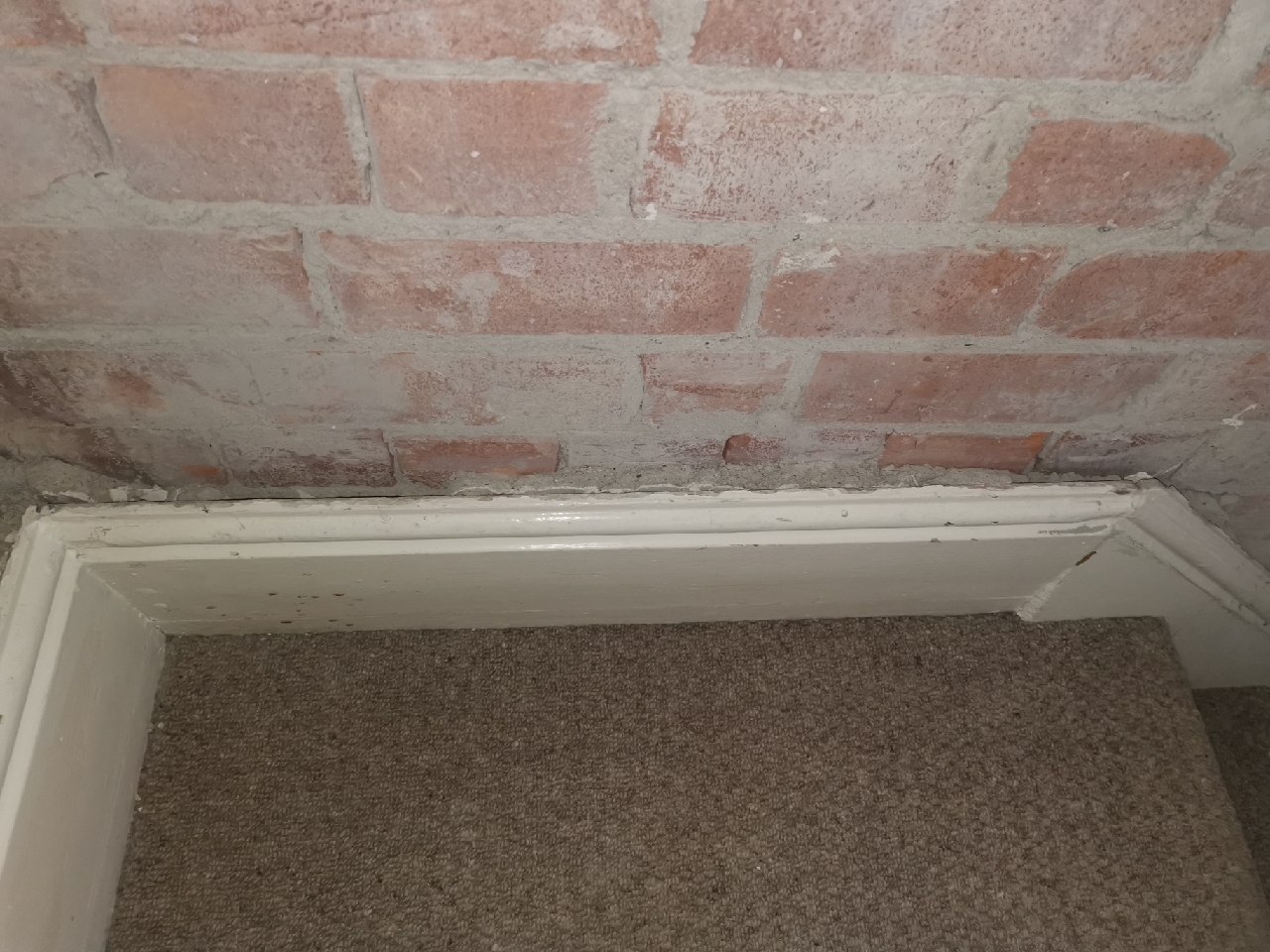 Top of stairs skirting