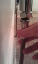 Towel Rail Flow Pipe Connection 2