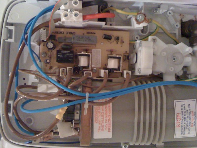 triton opal PCB and heater