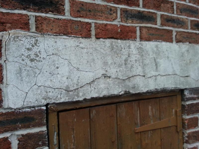Under stairs/coal store lintel