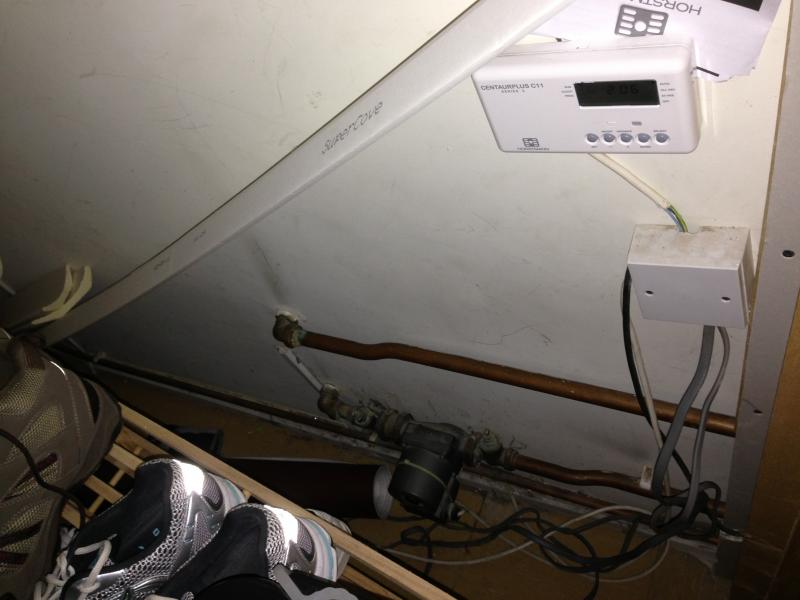 Understairs, controller and pump?