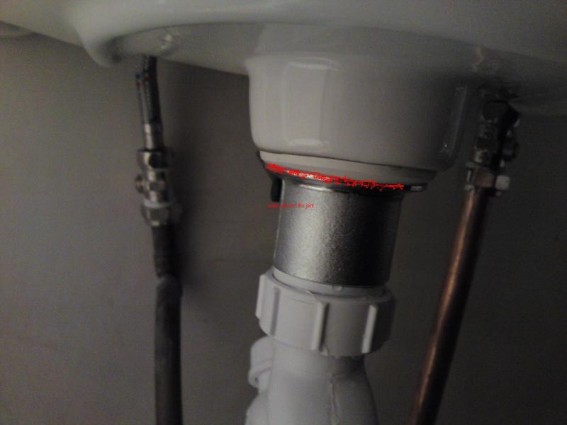 seal for sink plug hole DIYnot Forums
