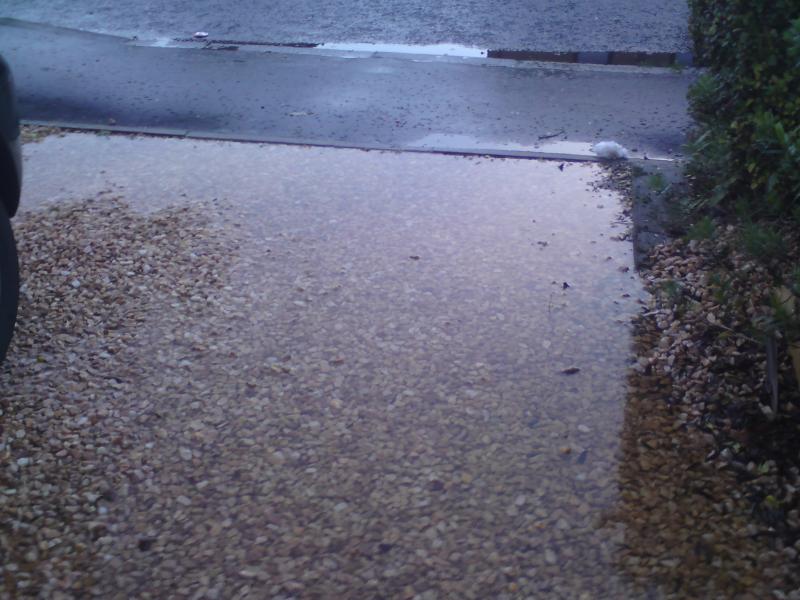 Wet driveway DIYnot Forums