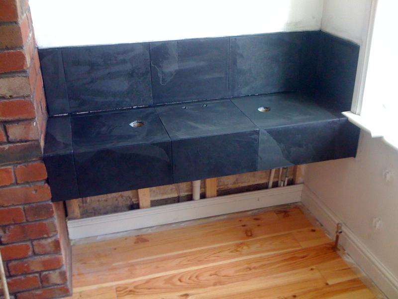 Height of splashback behind bathroom basins DIYnot Forums