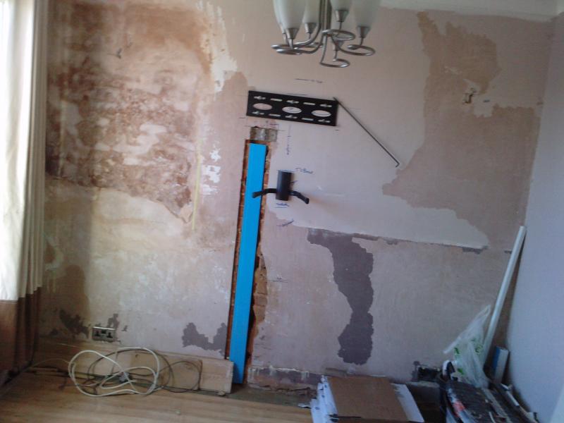 Best way to chase cables in? DIYnot Forums