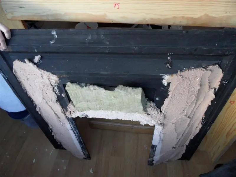 Cast Iron Fireplace Surround Install, How To Fit A Cast Iron Fire Surround