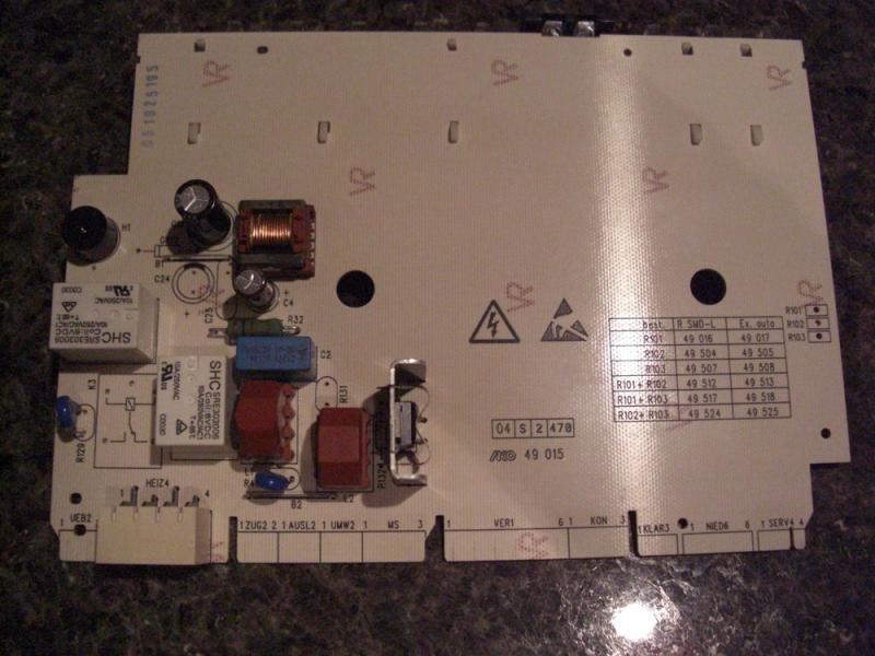 NEFF S5456 Dwasher circuit board fried DIYnot Forums