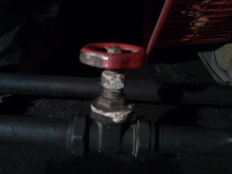 leak from gate valve. DIYnot Forums