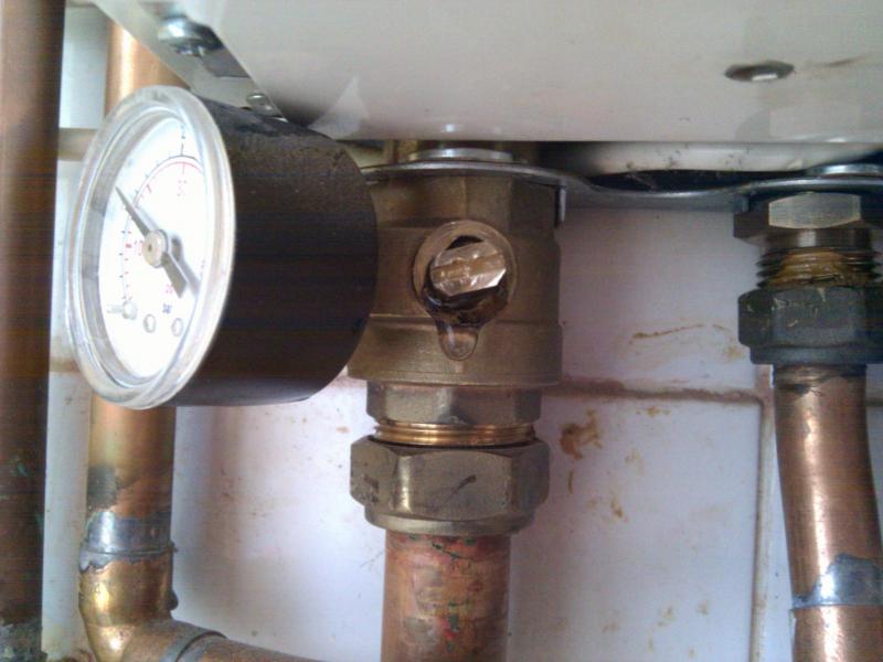 Boiler water valve leak DIYnot Forums