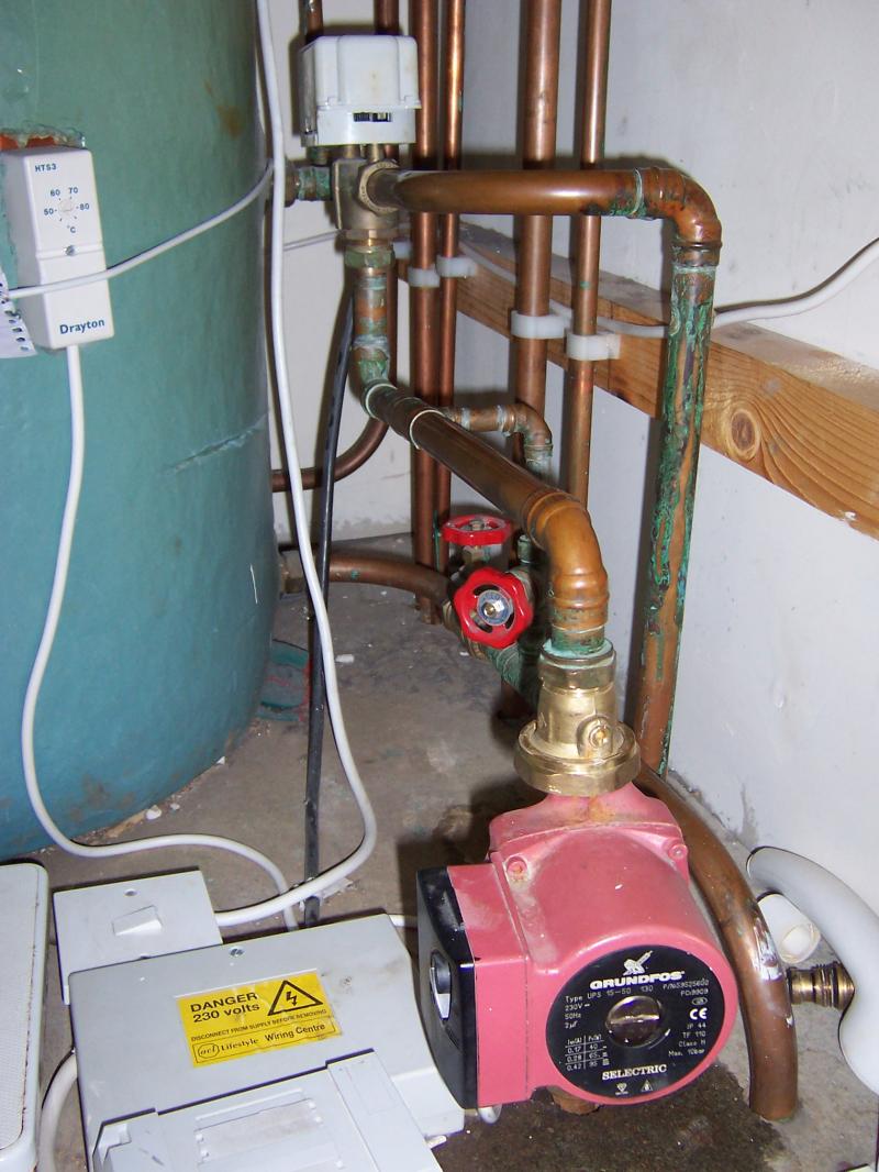 Central heating system drained, now noisy pump. DIYnot Forums