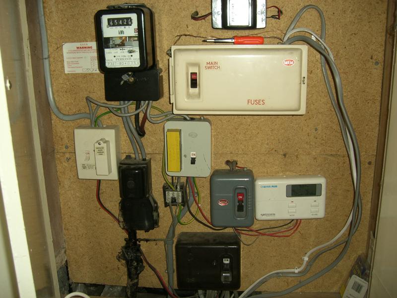 New meter and consumer unit see photo DIYnot Forums