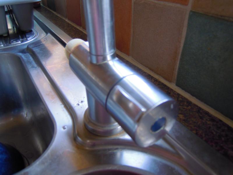 Swan neck kitchen tap dripping pictures now added DIYnot Forums