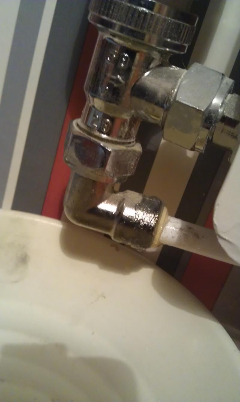 leaking radiator connection DIYnot Forums