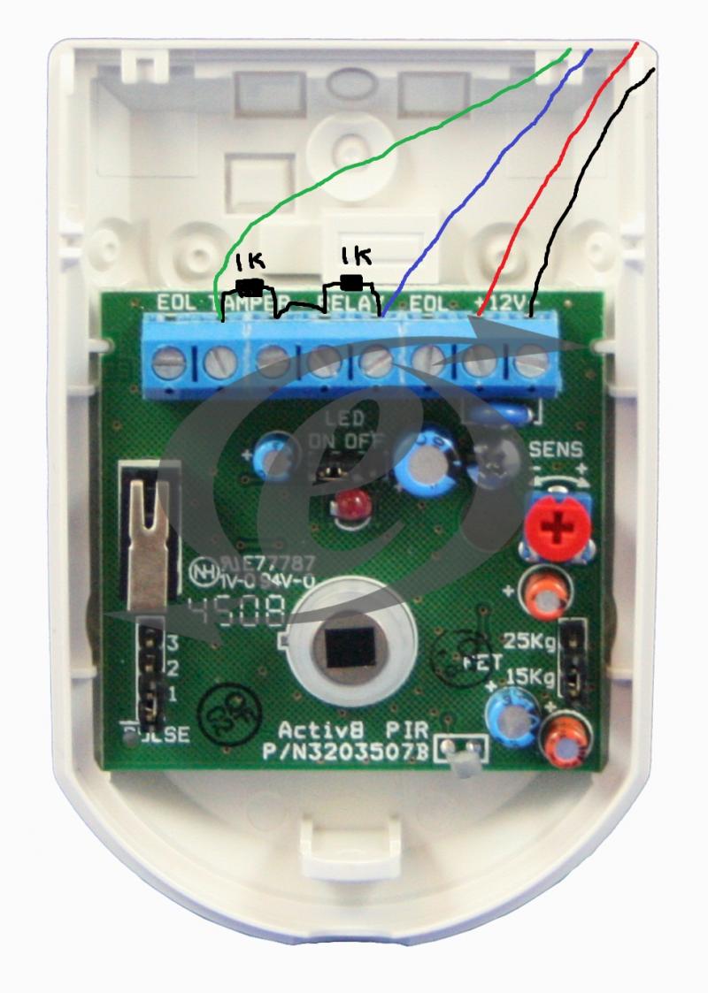 Honeywell Motion Sensor Wiring Diagram Wiring Diagram