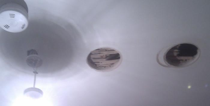 How Do I Repair These Holes In Ceiling Diynot Forums