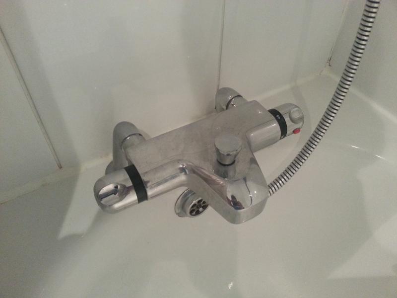 Bath thermostatic mixer tap low pressure picture attached | DIYnot Forums