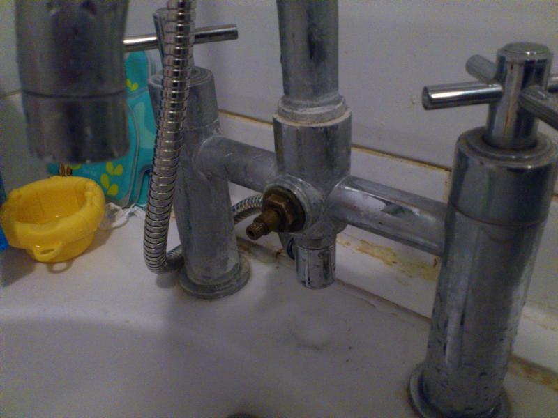 Leaking bath shower mixer tap diverter DIYnot Forums