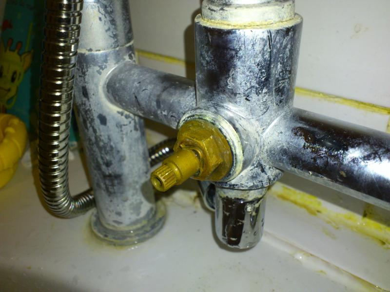 Leaking bath shower mixer tap diverter DIYnot Forums