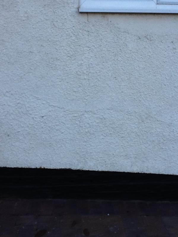 How to fix hairline crack in rendering DIYnot Forums