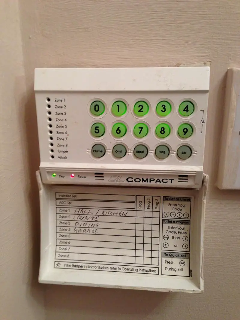 sl compact home security alarm system help wanted | DIYnot Forums