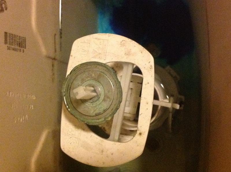 Flush button stuck down DIYnot Forums