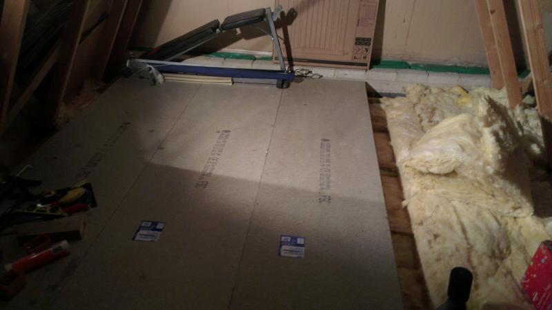 Loft Boarding Insulating And Joists Project For Storage Diynot
