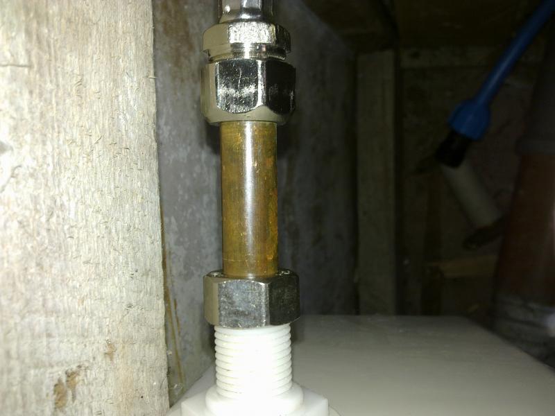 How to connect water to toilet cistern DIYnot Forums