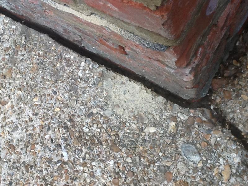 Gap Between Old Original Patio And Wall Diynot Forums