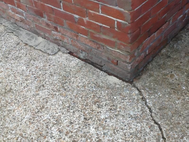 Gap Between Old Original Patio And Wall Diynot Forums