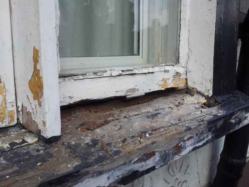 Filling large gaps in rotted windows DIYnot Forums