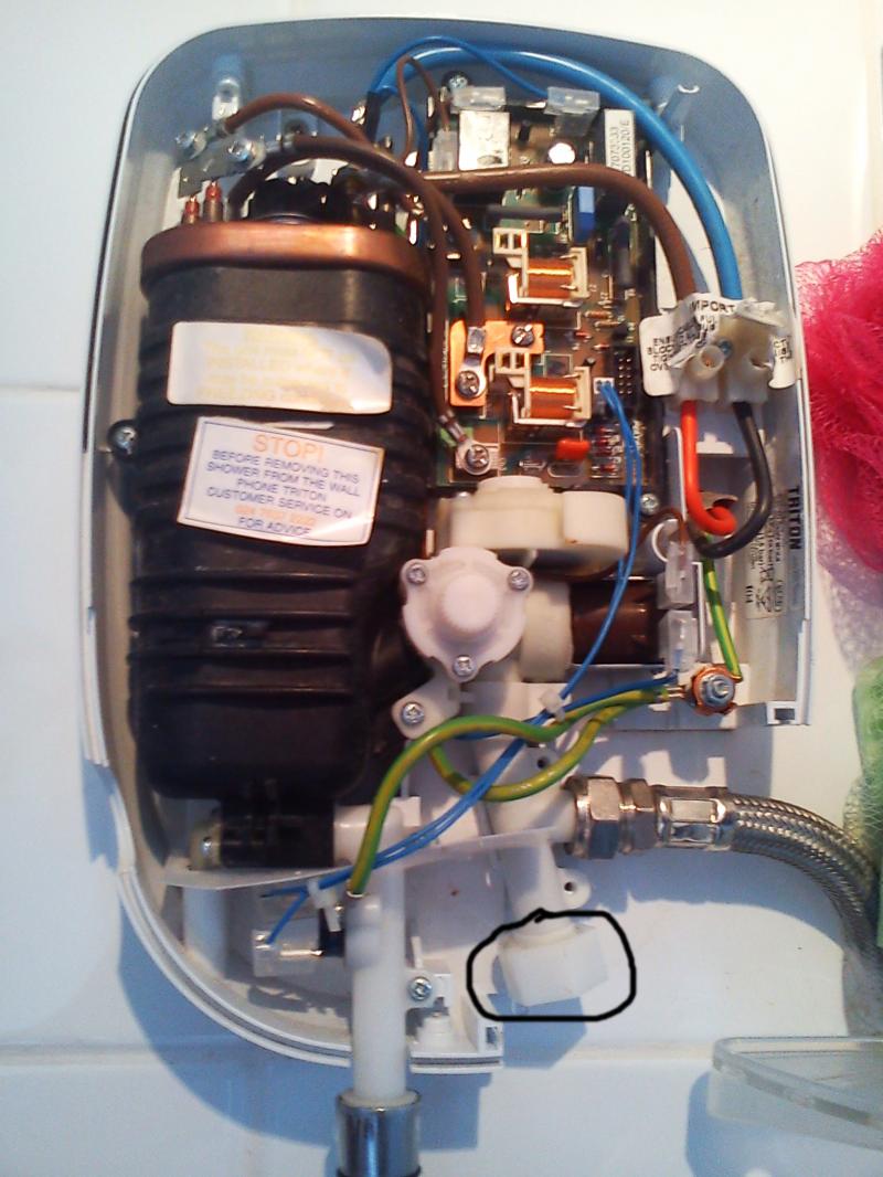 Dripping, leaking shower Triton DIYnot Forums