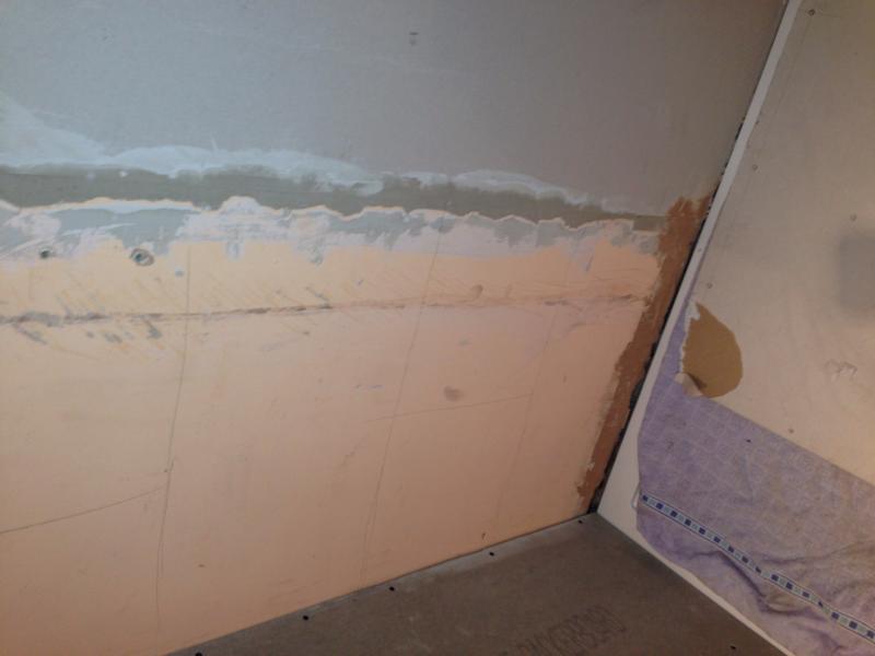 Tiling uneven wall around shower tray DIYnot Forums