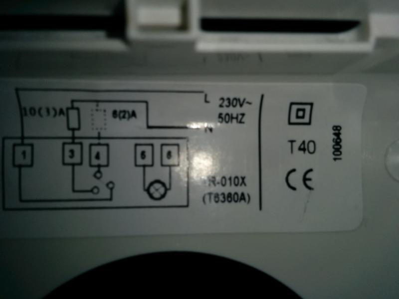 help needed wiring a honeywell T6360 room Thermostat | DIYnot Forums