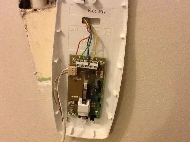 How to wire up bell 801 entry telephone? | DIYnot Forums