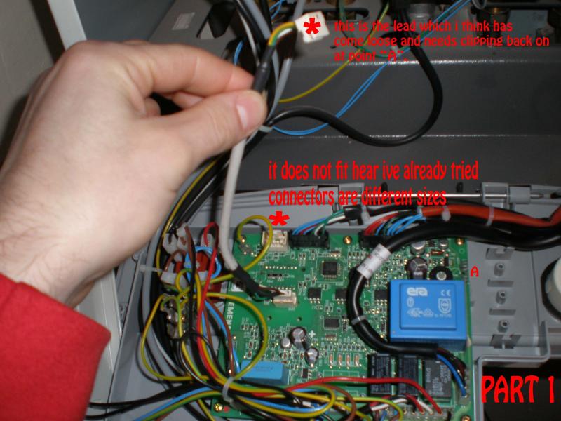 Baxi DuoTech 28HE PCB lead connecting??? DIYnot Forums