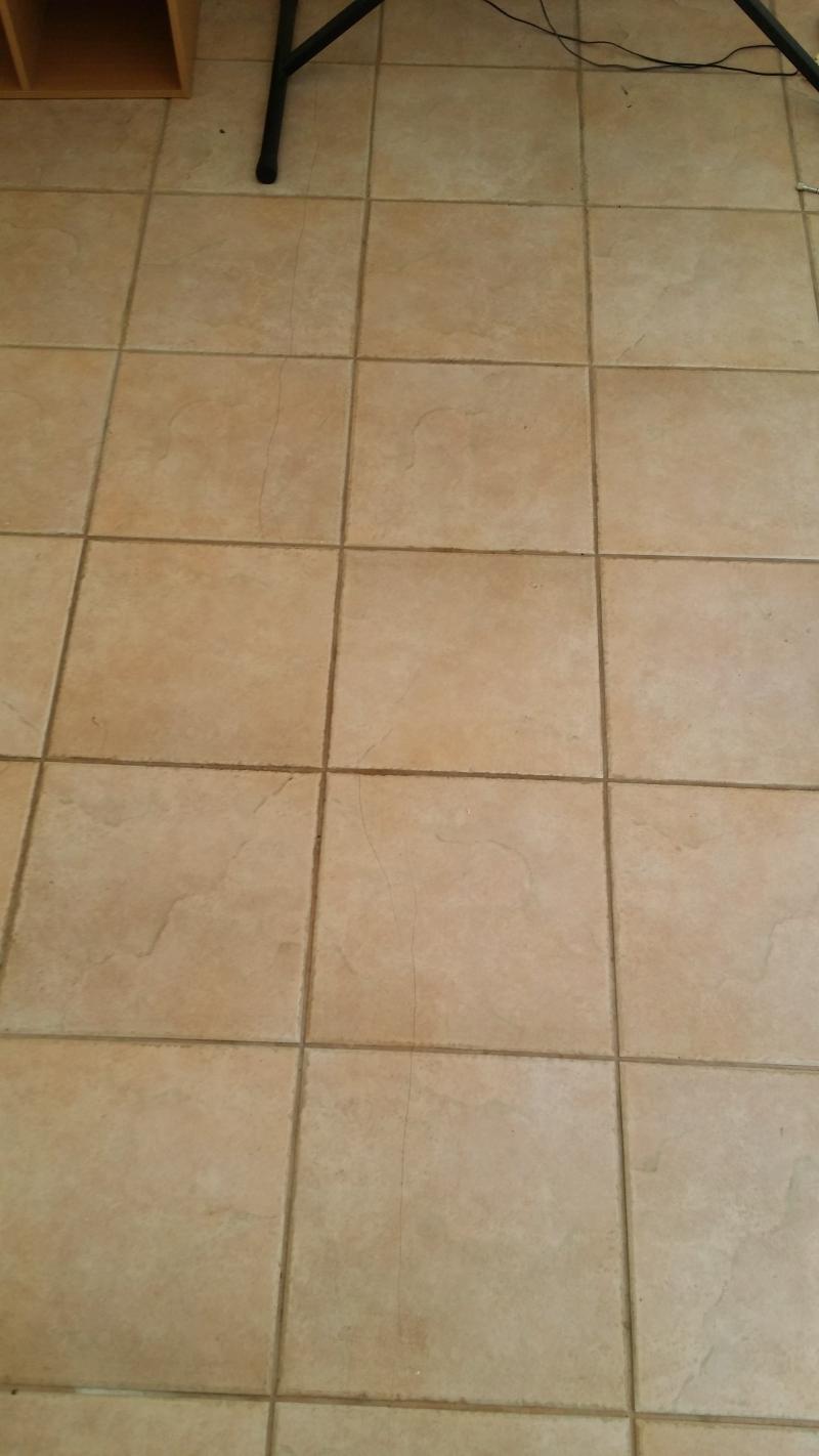 Tiles cracking in a long straight line DIYnot Forums