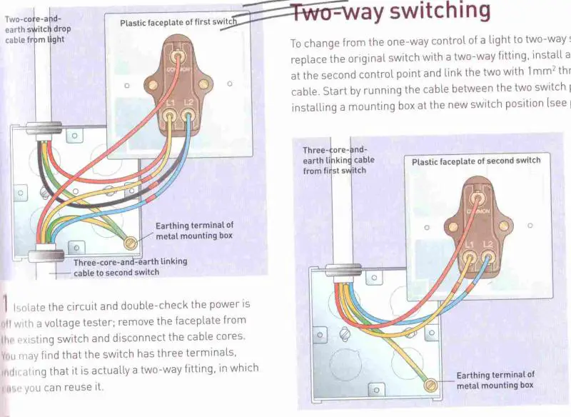2 Way Dimmer switch wiring | DIYnot Forums
