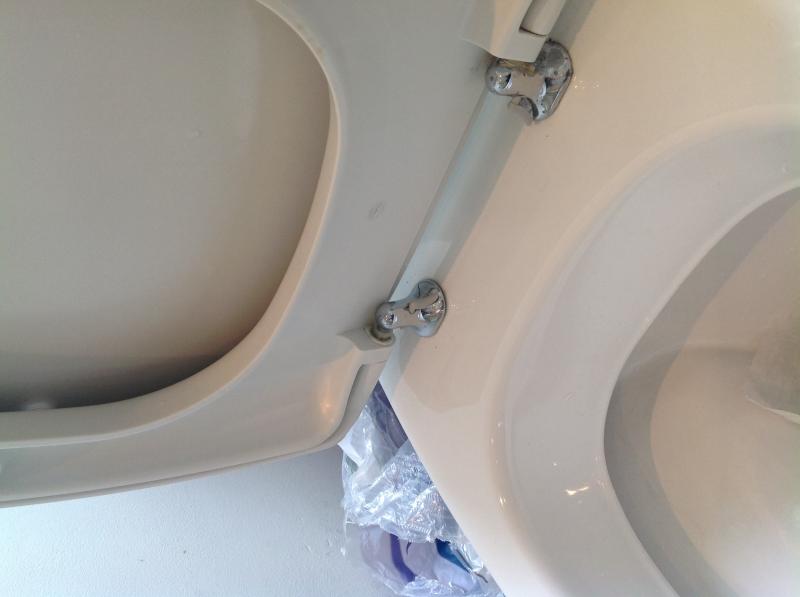 How to remove this top fitting toilet seat DIYnot Forums