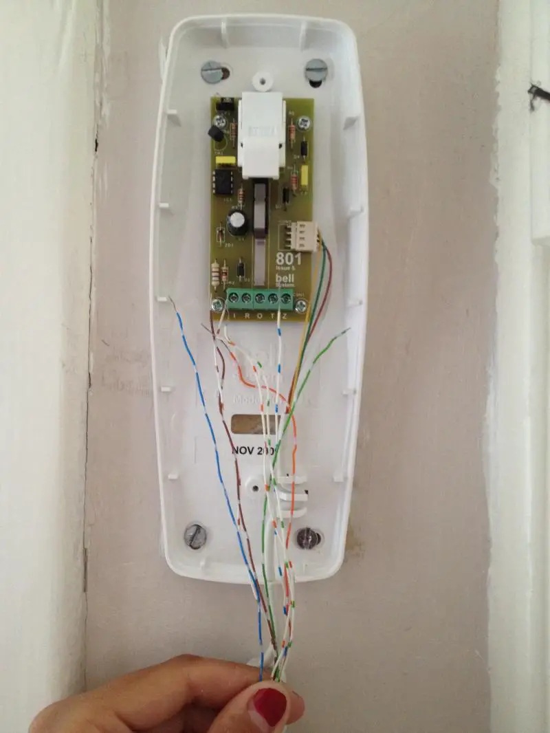 Door Entry System Wiring - Replacing a handset | Page 2 ... circuit diagram of house wiring 